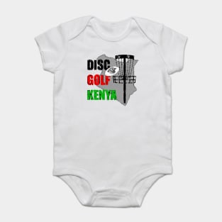 Disc Golf Kenya Baby Bodysuit